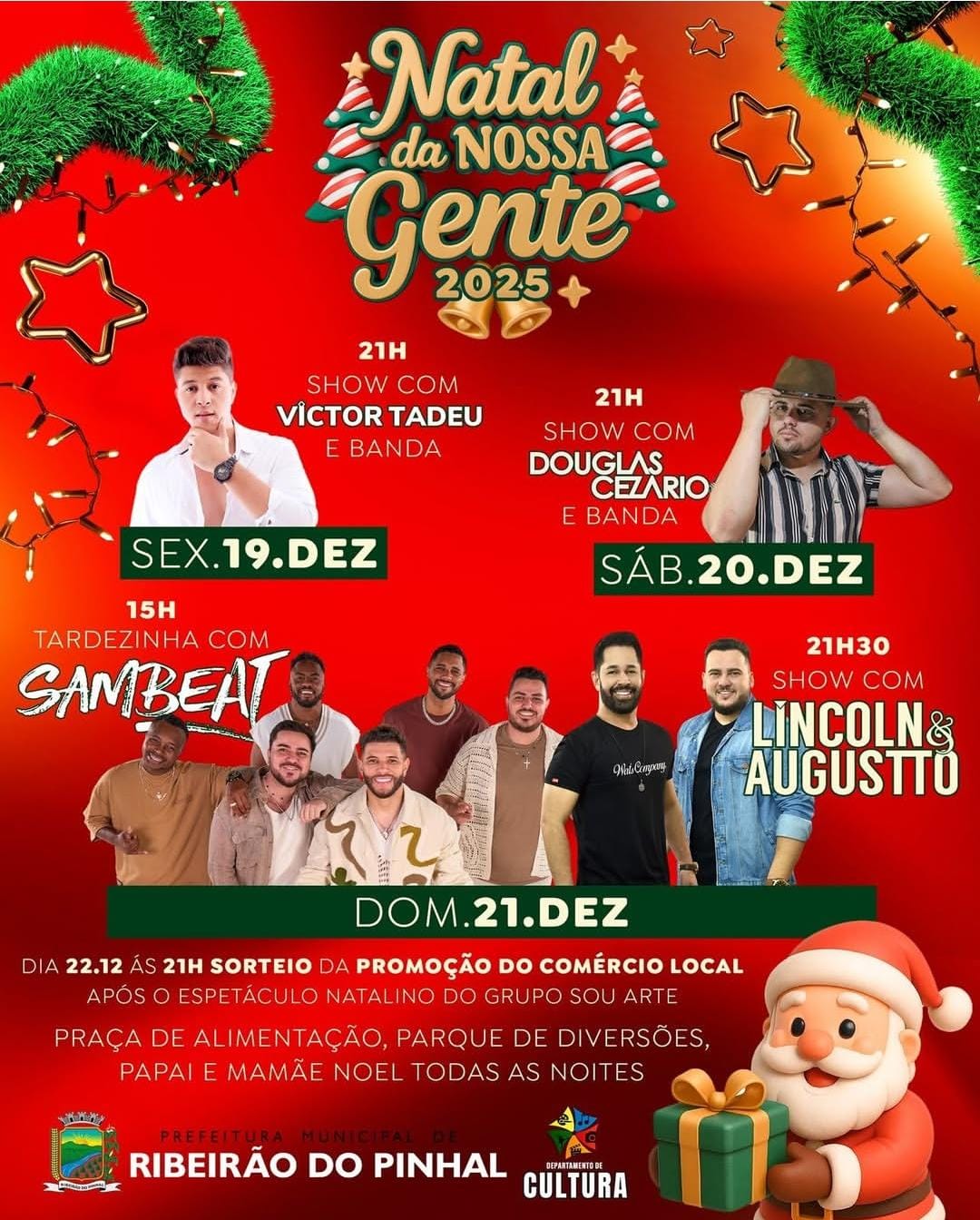🎄✨ Natal da Nossa Gente 2025 - Abertura Oficial! ✨🎄